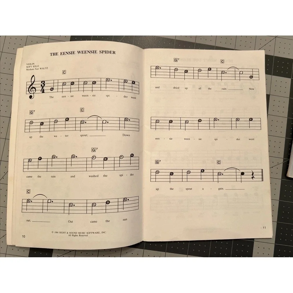 A-B-C Music for Beginners KEYBOARD LOT SESAME STREET and SONGS for CHILDREN Book